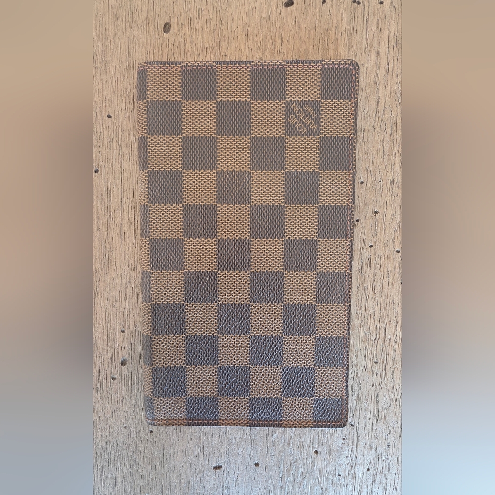 Louis VUITTON Damier Ebene Canvas Wallet - AUTHENTIC, LIKE NEW
